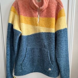 Marine Layer Sherpa Quarter Zip Pullover